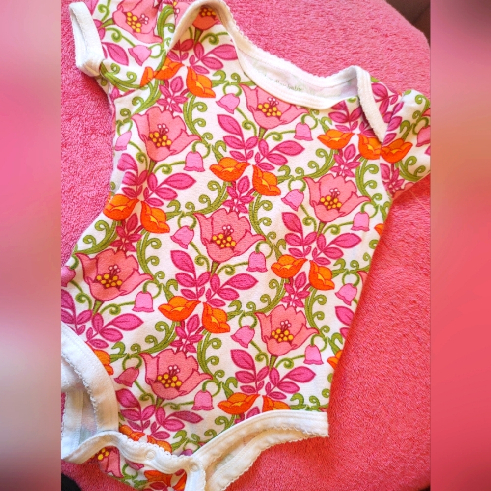 Vera Bradley Baby Lilly Bell Onesie